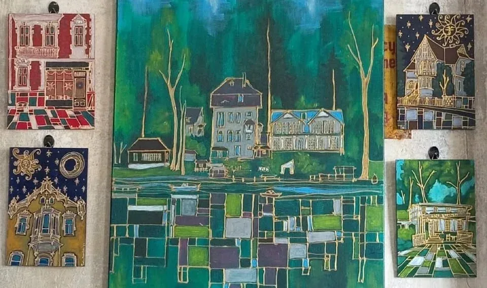 Galeria Enter - Sonia Zapolska - „Przestrzenie magiczne” - malarstwo